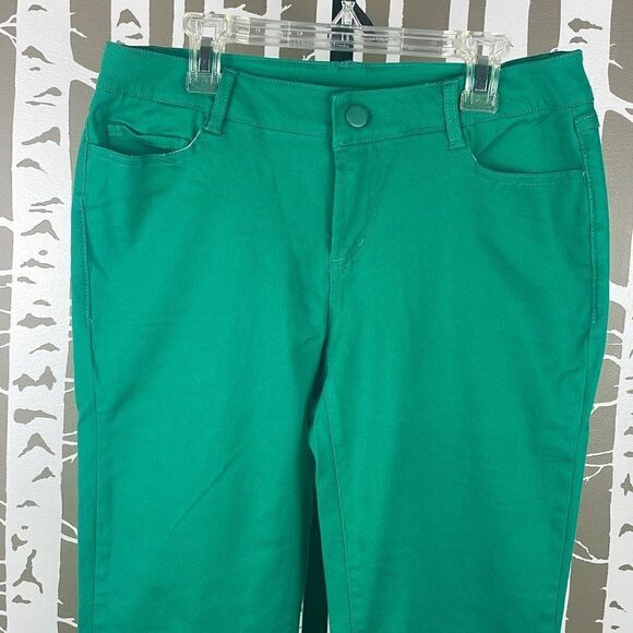 UNIQLO UJ Junior Skinny Jeans L Emerald Green - Picture 4 of 8